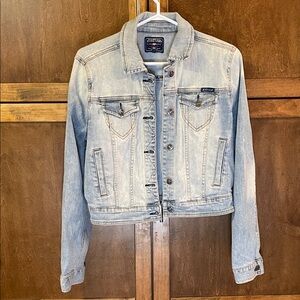 Just USA Women's Classic Light Blue Jean Jacket